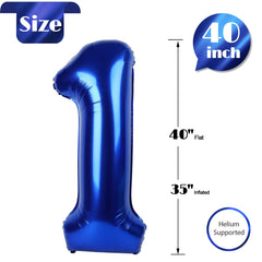Durable material of IWERP night blue 1 balloon