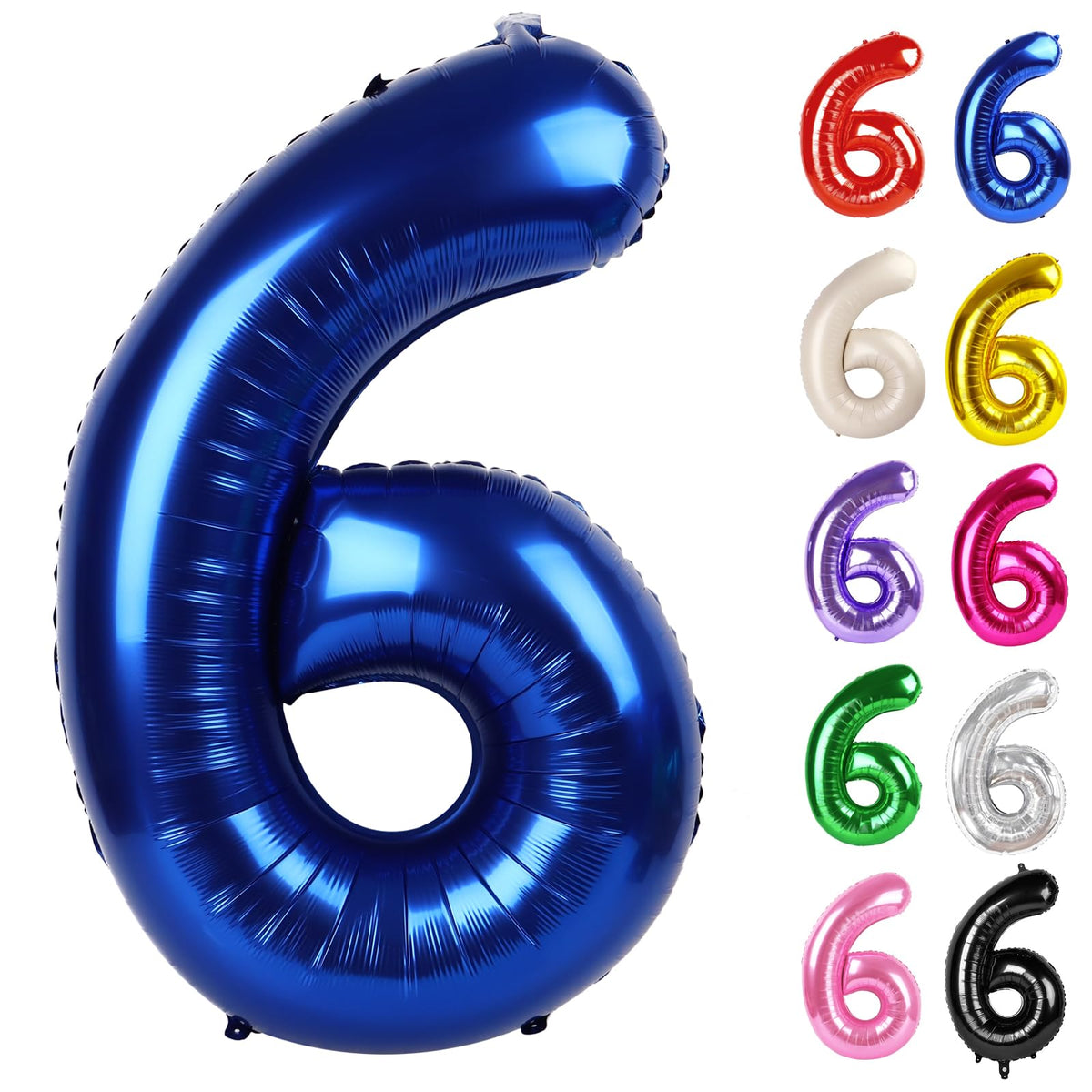 IWERP Night Blue 6 balloon 40 inch used as a photo backdrop prop for lively parties