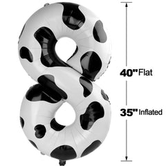 IWERP Number 8 balloon includes a straw for easy inflation and deflation.