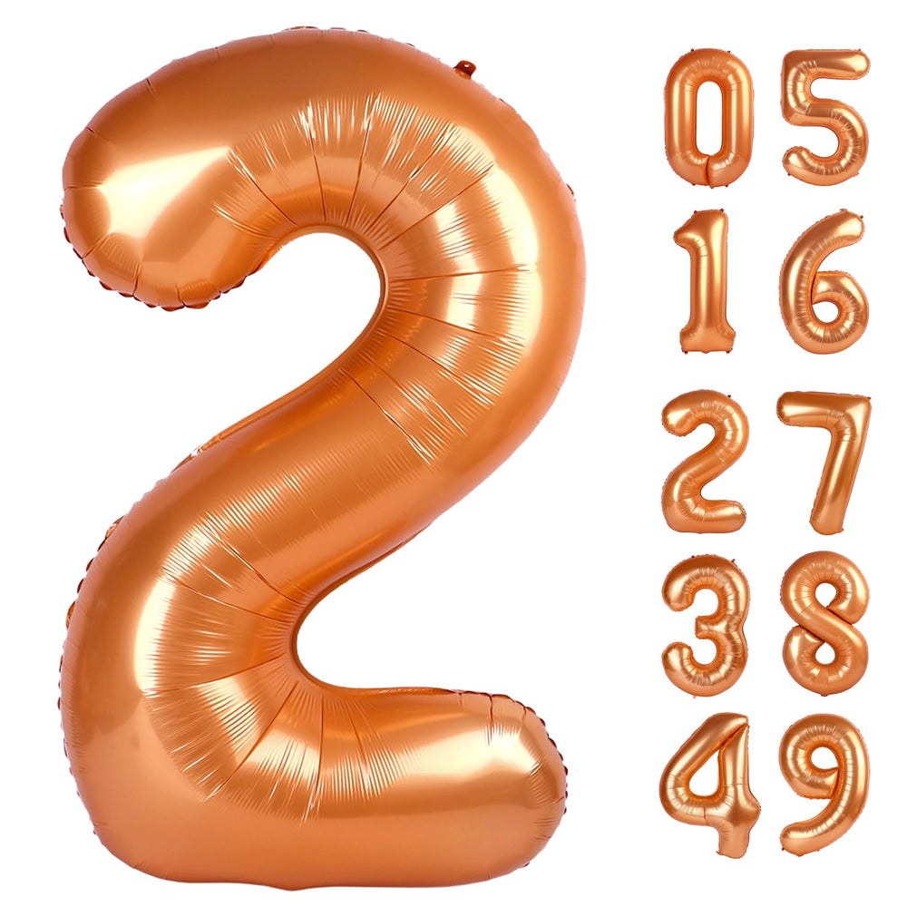IWERP Orange 2 Balloon 40 inch creates a bold focal point for photos