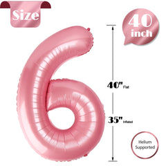 IWERP pearlescent pink balloon finish adds elegant glow to party
