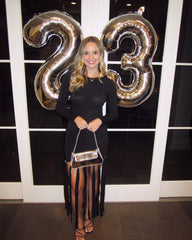 IWERP photo backdrop ideas with the 13th birthday balloon