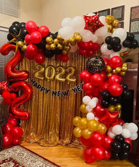 IWERP red number balloon 2 40inch pairs with other numbers for personalized displays.