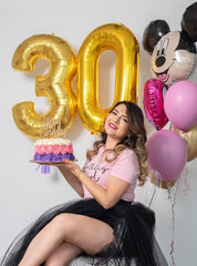 IWERP pro-decor balloon pairs with other numbers for themes.