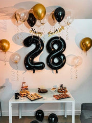 IWERP prop-friendly balloon setup invites playful, shareable birthday snapshots.