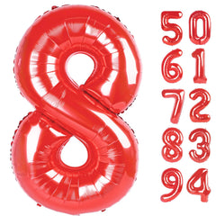 IWERP Red 8 balloon 40-inch focal backdrop for photos