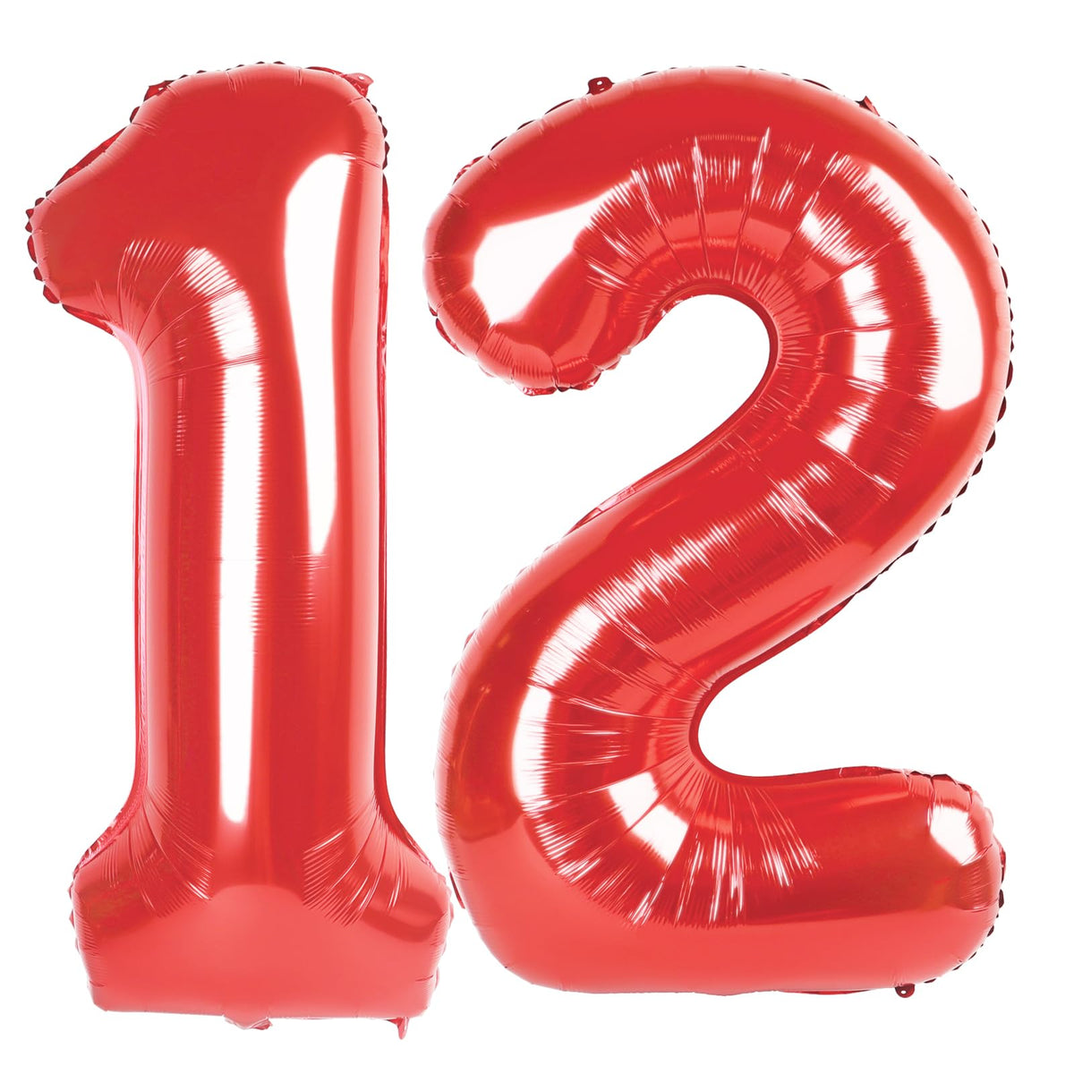 IWERP red 12 balloon 40 inch creates a bold birthday backdrop.