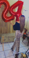 IWERP reusable red number balloon after-party storage for future events