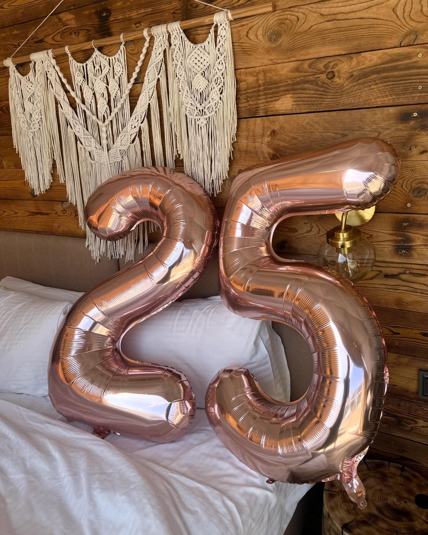 IWERP Rose Gold 2 balloon reusable for multiple celebrations