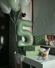 IWERP Sage Green 2 Balloon deflated for simple storage.