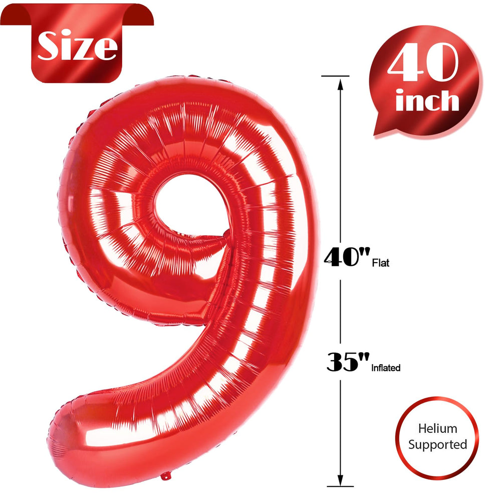 IWERP Self-sealing 9 balloon, convenient and reusable.