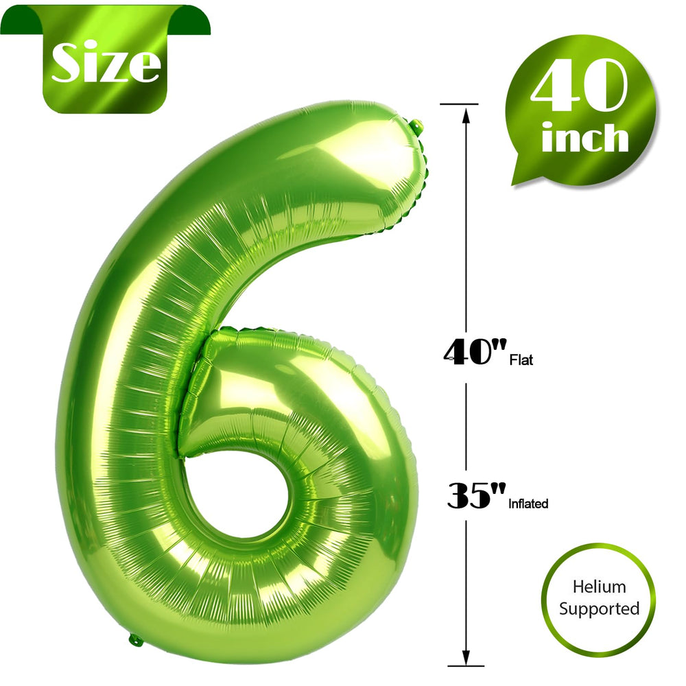 IWERP self-sealing light-green number balloon saves time for quick party setup.