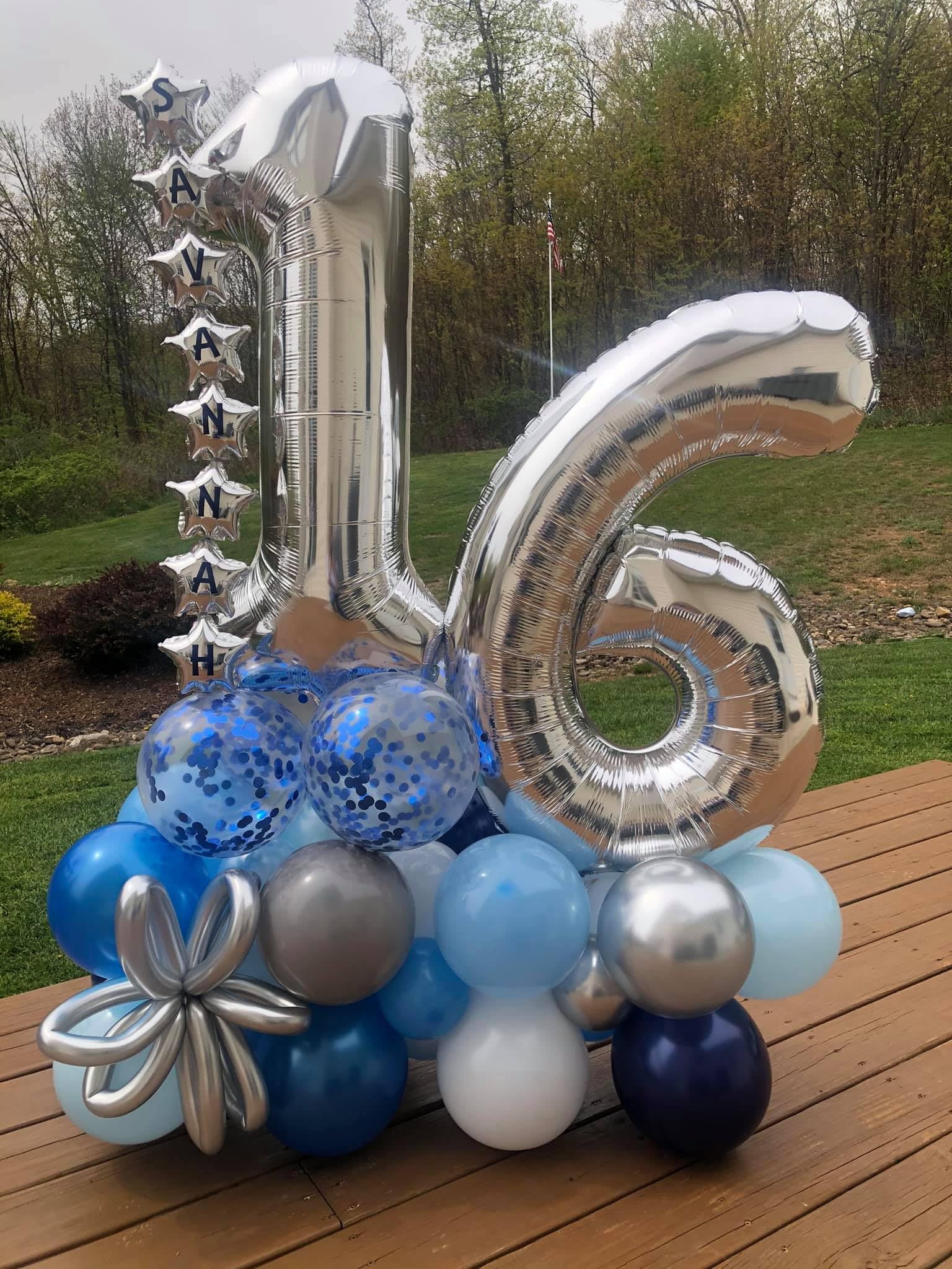 IWERP Self-sealing number balloon for quick setup and reuse