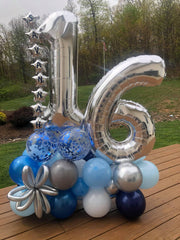 IWERP Self-sealing number balloon for quick setup and reuse