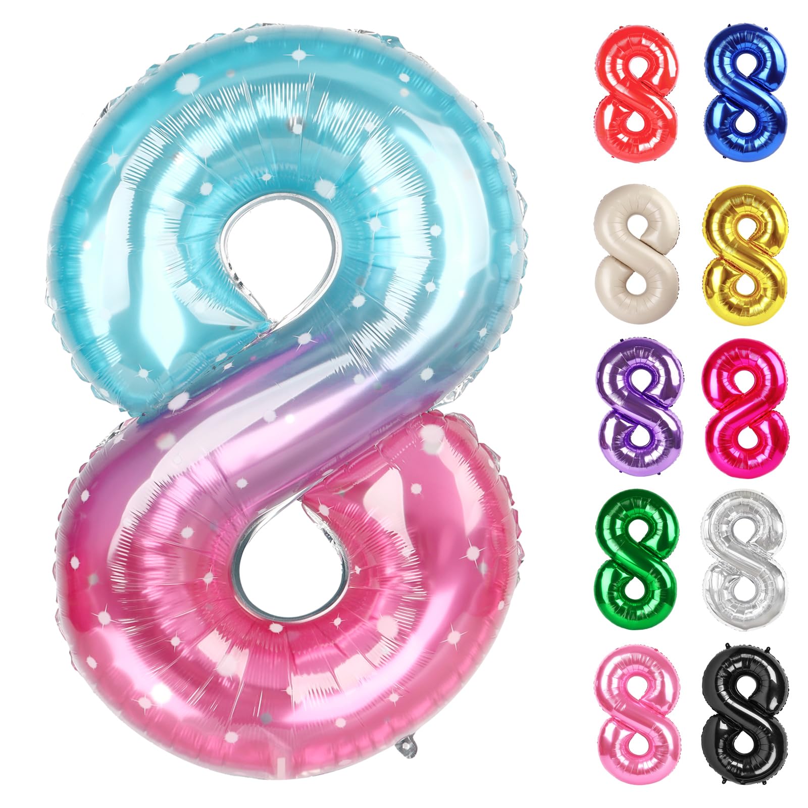 IWERP Starry Sky 40-inch balloon for standout birthday photos and decor.
