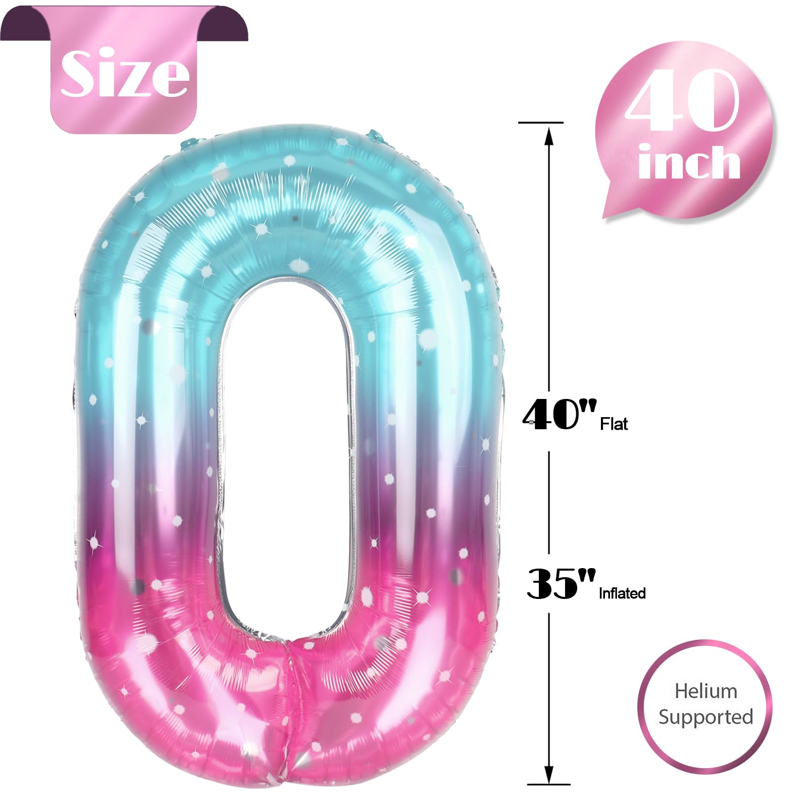 IWERP Durable balloon suitable for helium or air inflation.