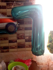 IWERP Teal Number 7 balloon at entrance creates welcoming visuals.