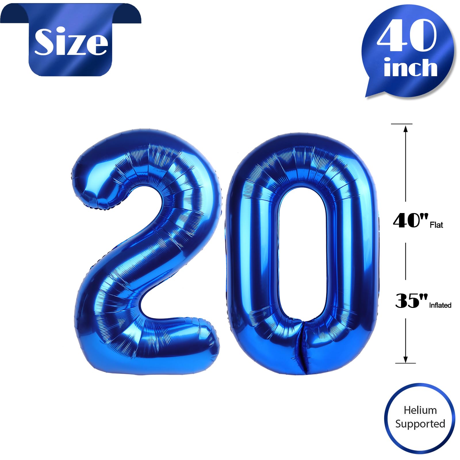 IWERP vibrant blue foil balloon creates a radiant focal point.