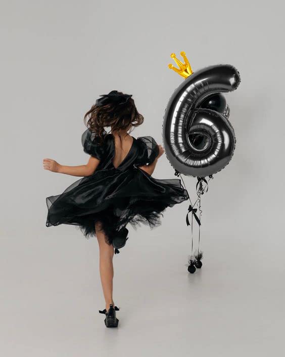 IWERP Wednesday Addams 40-inch balloon for photo-ready backdrops.