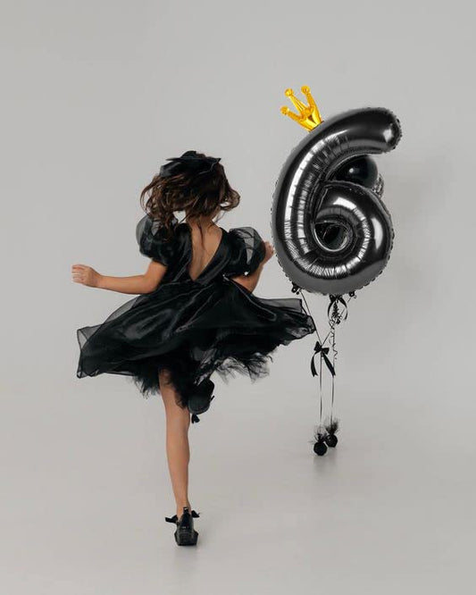 IWERP Wednesday Addams 40-inch balloon for photo-ready backdrops.