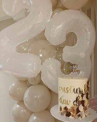 IWERP white 3-balloon decoration idea inspires versatile home styling
