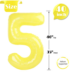 IWERP number 5 balloon standalone for easy display