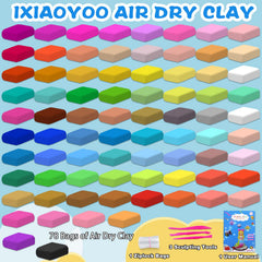 Clay dries naturally and preserves color without fading