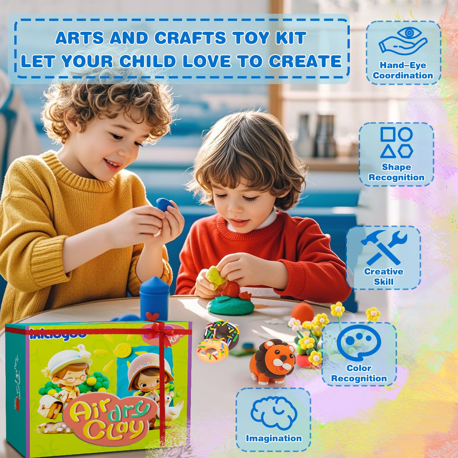 Ideal for classroom crafts and home art activities