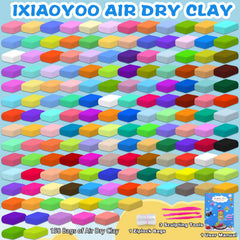 Ixiaoyoo sealed bags and manual help keep clay fresh and organized.