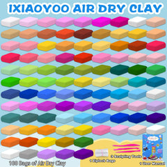 Ixiaoyoo soft ultra-light clay is easy to handle for little hands