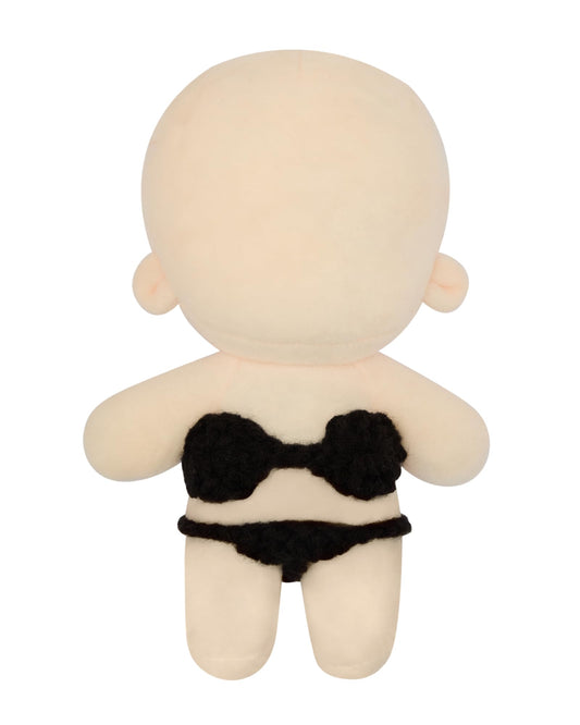 ixubker 17cm doll underwear set in black for comfy daily wear