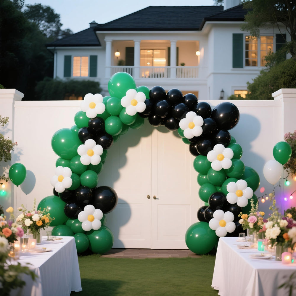 IXVAN arch kit for dramatic black balloon arches