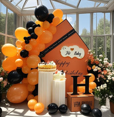 IXVAN balloon arch garland setup ready for birthdays and holidays
