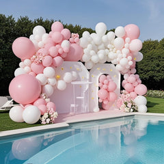 IXVAN latex balloons close-up, showcasing durable natural latex quality.