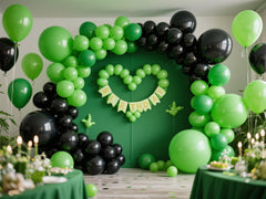 IXVAN black balloon 5in mini accents for decor