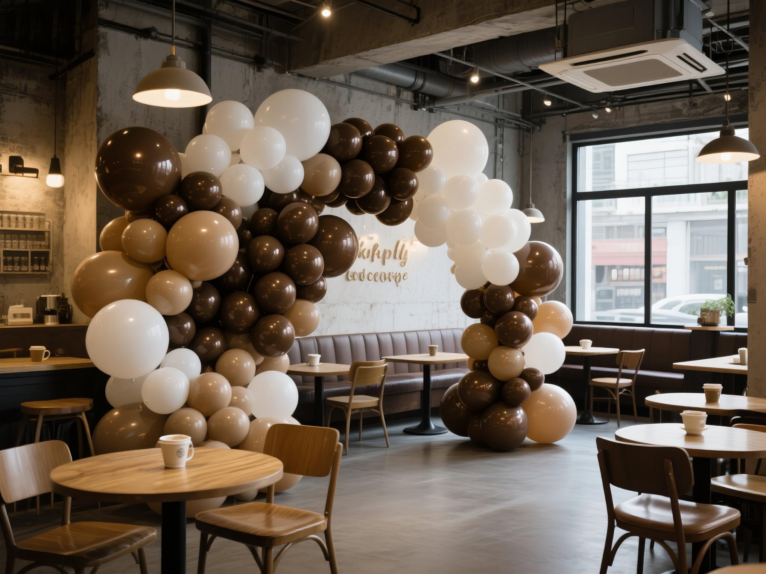 IXVAN latex balloons close-up highlighting thickness for durable décor.