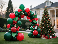 IXVAN bulk dark green balloons for versatile party decor.
