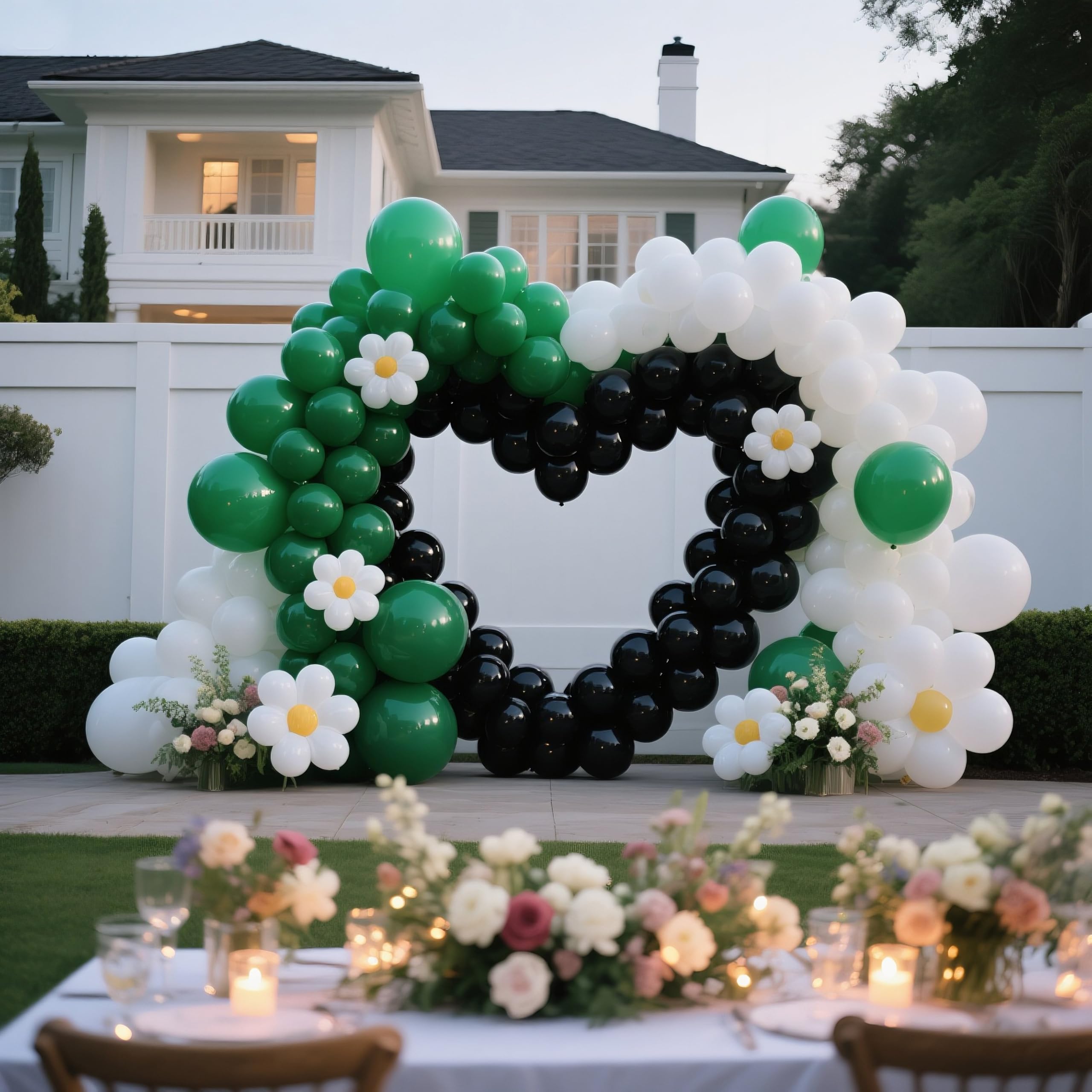 IXVAN dark green latex balloons ensure durable, long-lasting celebrations.