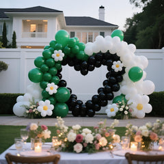 IXVAN dark green latex balloons ensure durable, long-lasting celebrations.