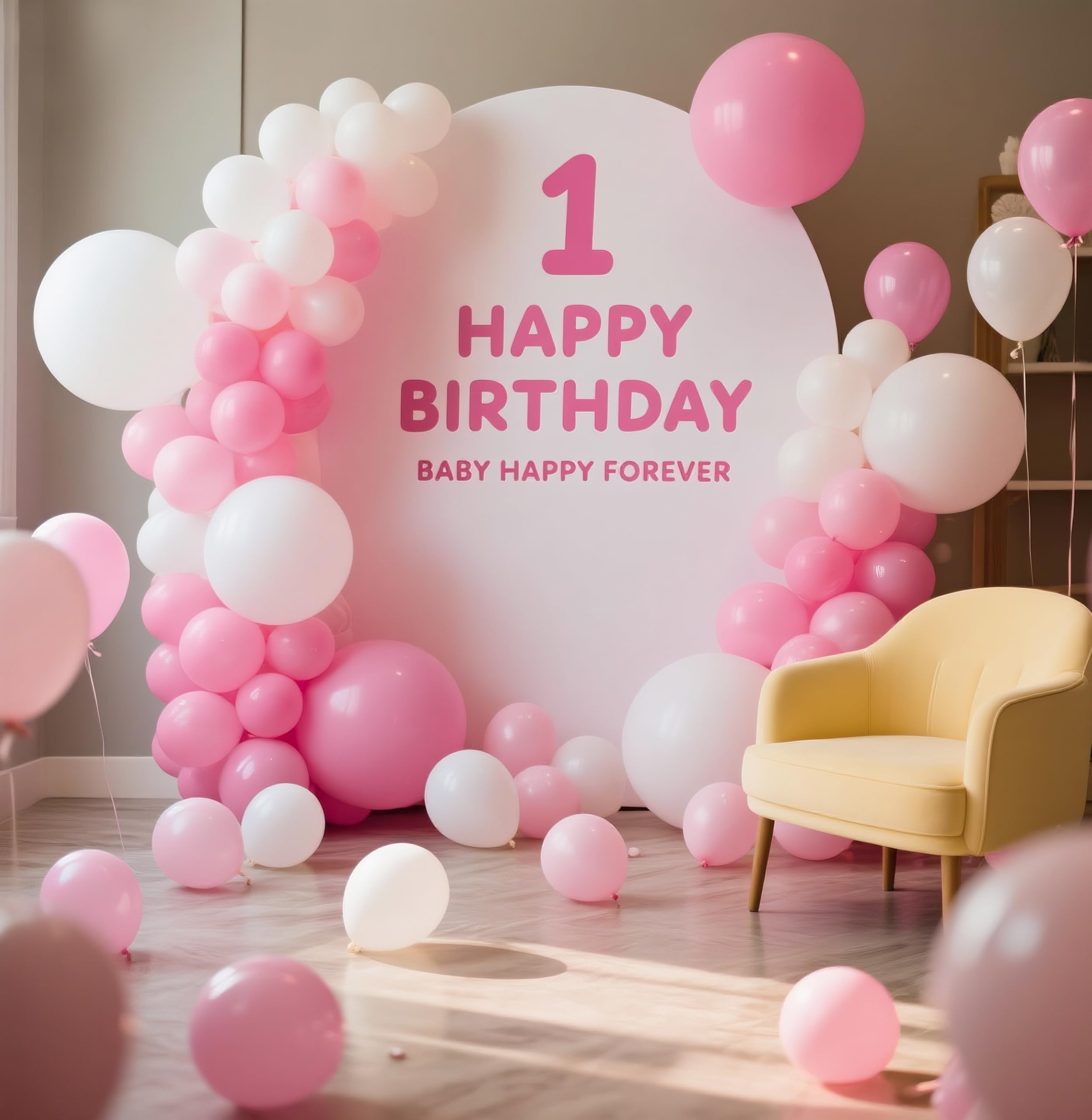 IXVAN pink balloons ideal for weddings and baby showers