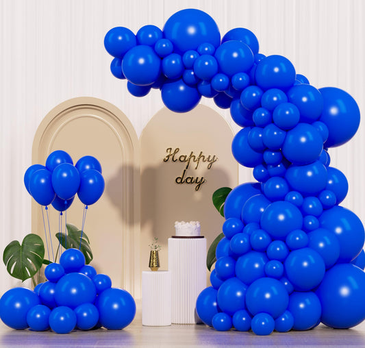 IXVAN Royal Blue 5in balloons ideal for compact party decor.