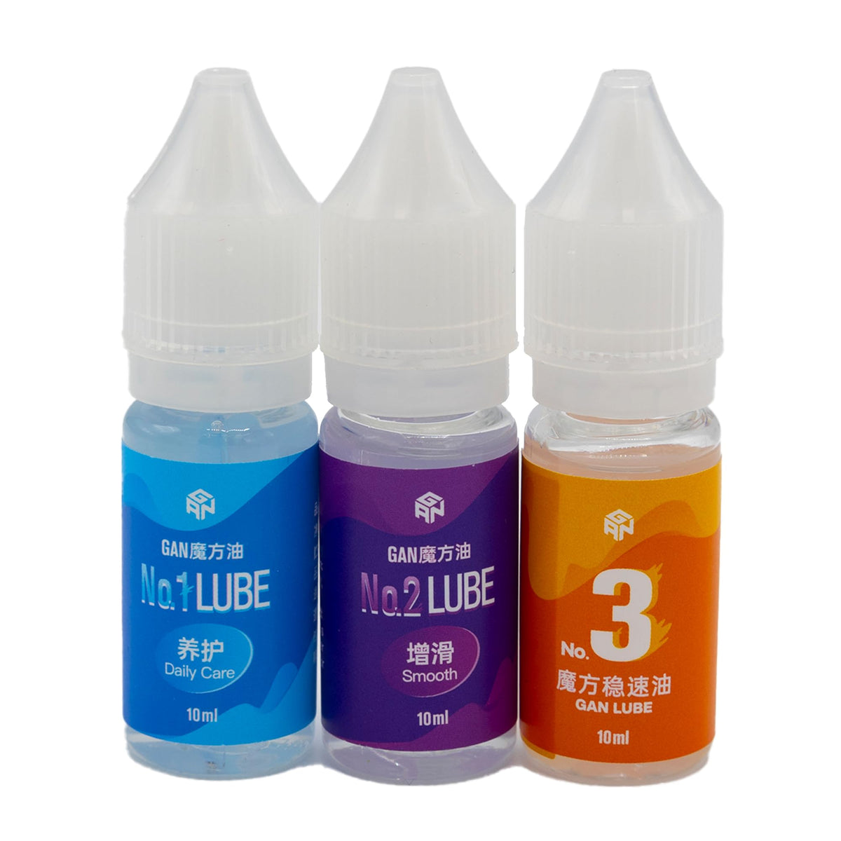 iYallow Speed Cube Lubricant 3-pack tubes enable quick, smooth Rubik’s cube turns.