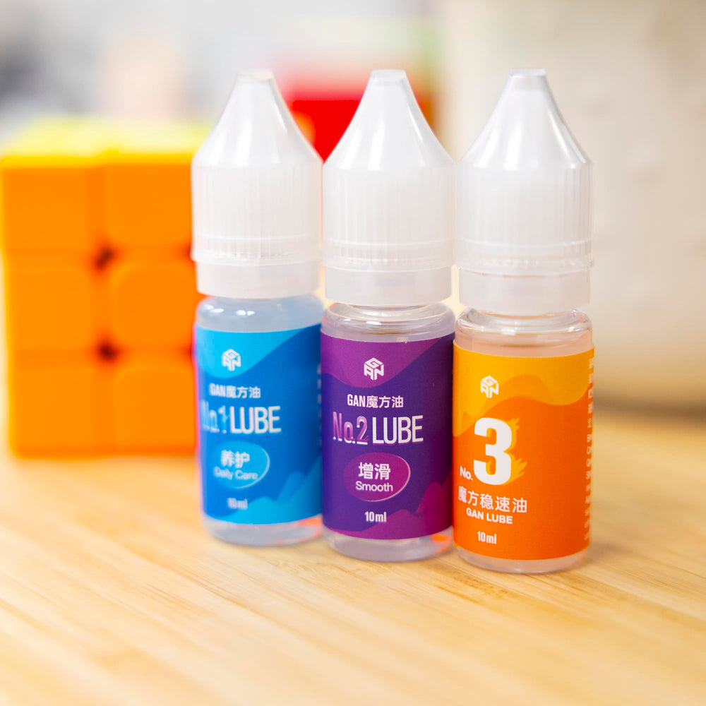 iYallow Speed Cube Lubricant pro quality GAN highlights professional-grade lubrication benefits.