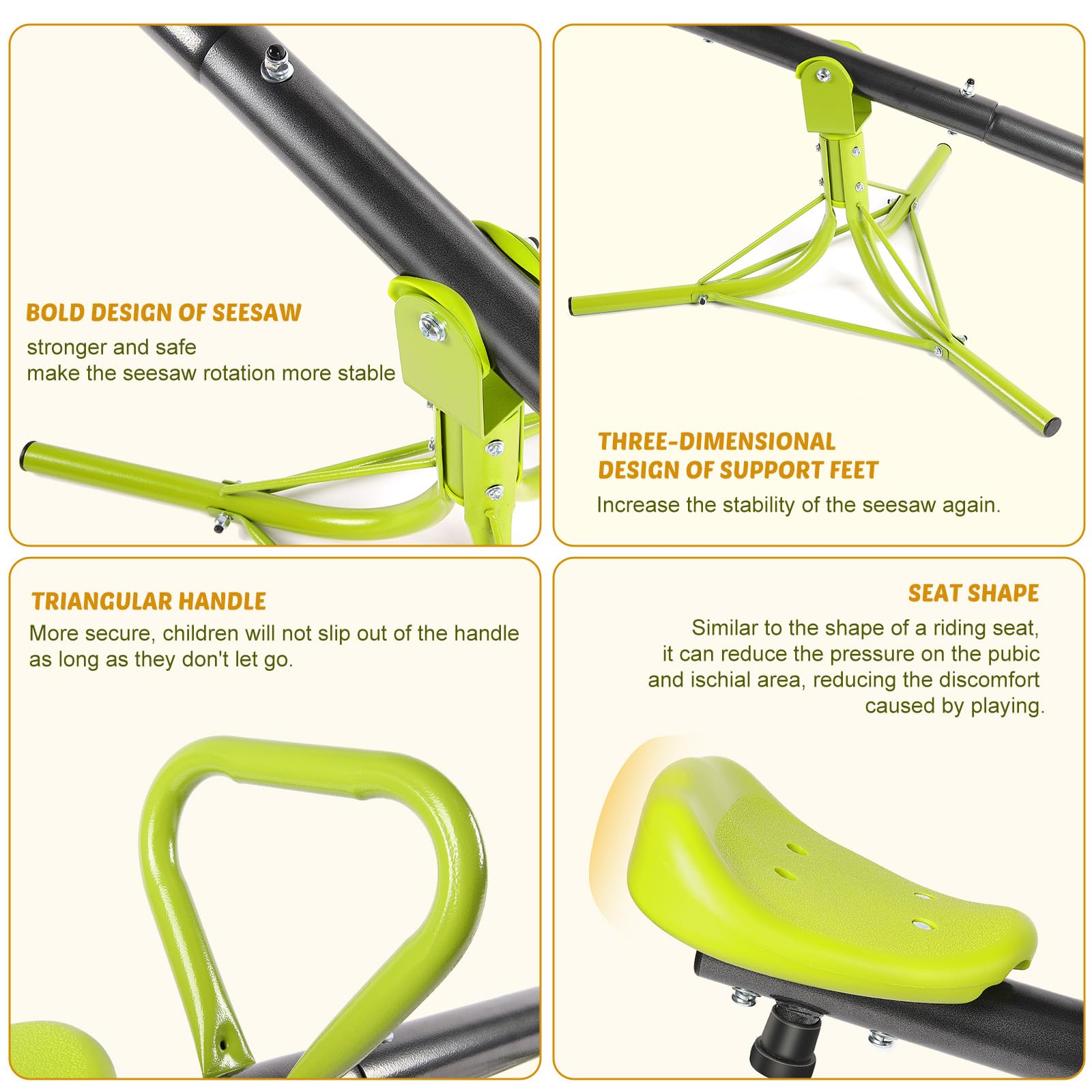 Iyoyo Teeter Totter in action for kids' playful learning and laughter.