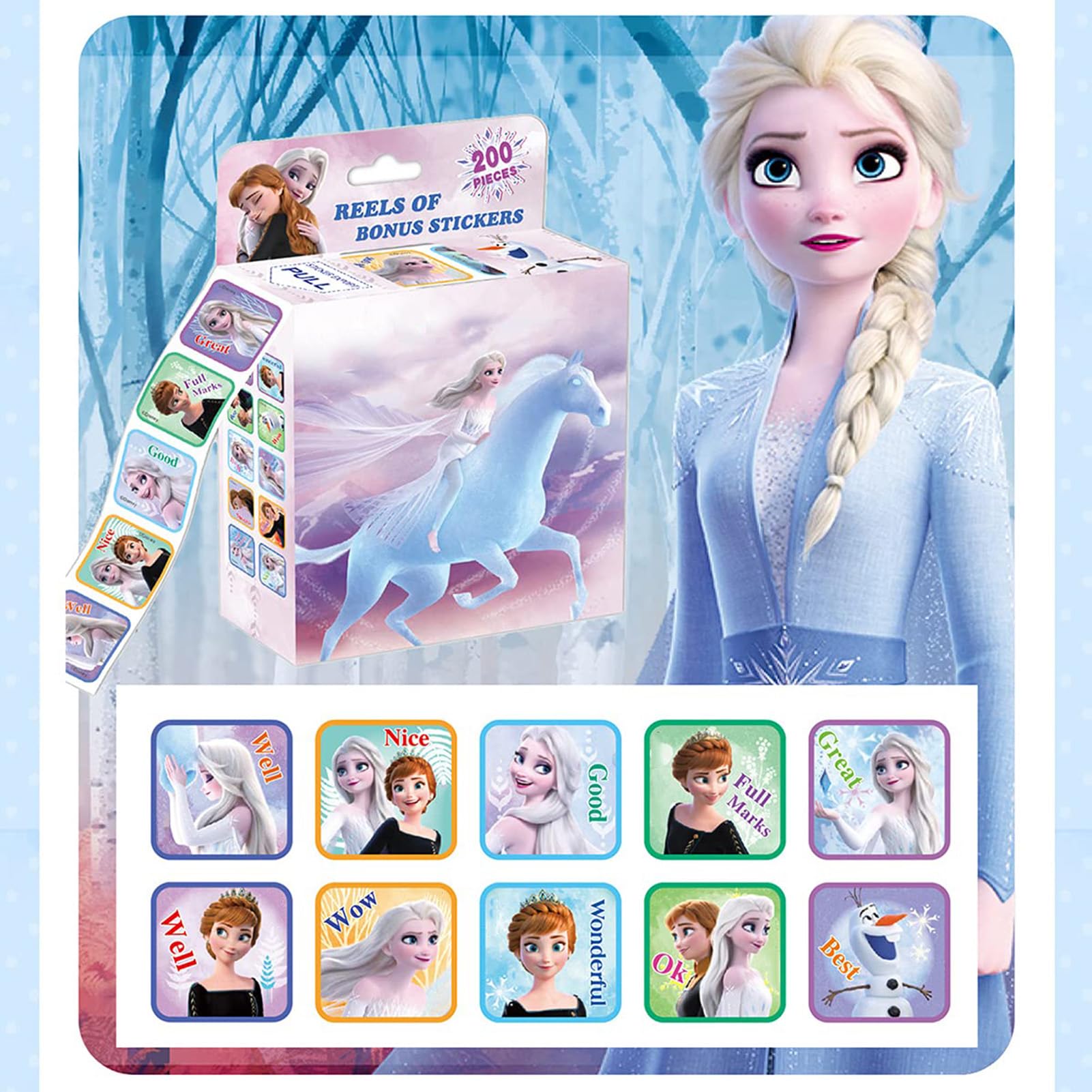 IZKICN bright princess designs brighten daily activities and motivation.