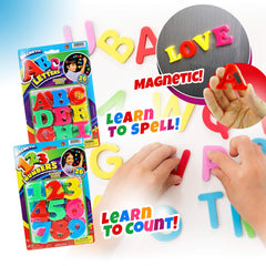 JA-RU numbers help counting and recognition on any magnetic surface.