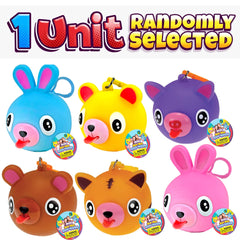 JA-RU mini squeeze ball offers tactile play and calming sensory feedback.