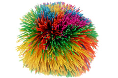 JA-RU Bandy Ball rainbow-stretch for sensory play and focus.