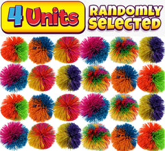 JA-RU Bandy Ball: rubber string closeup silicone texture enhances tactile therapy.