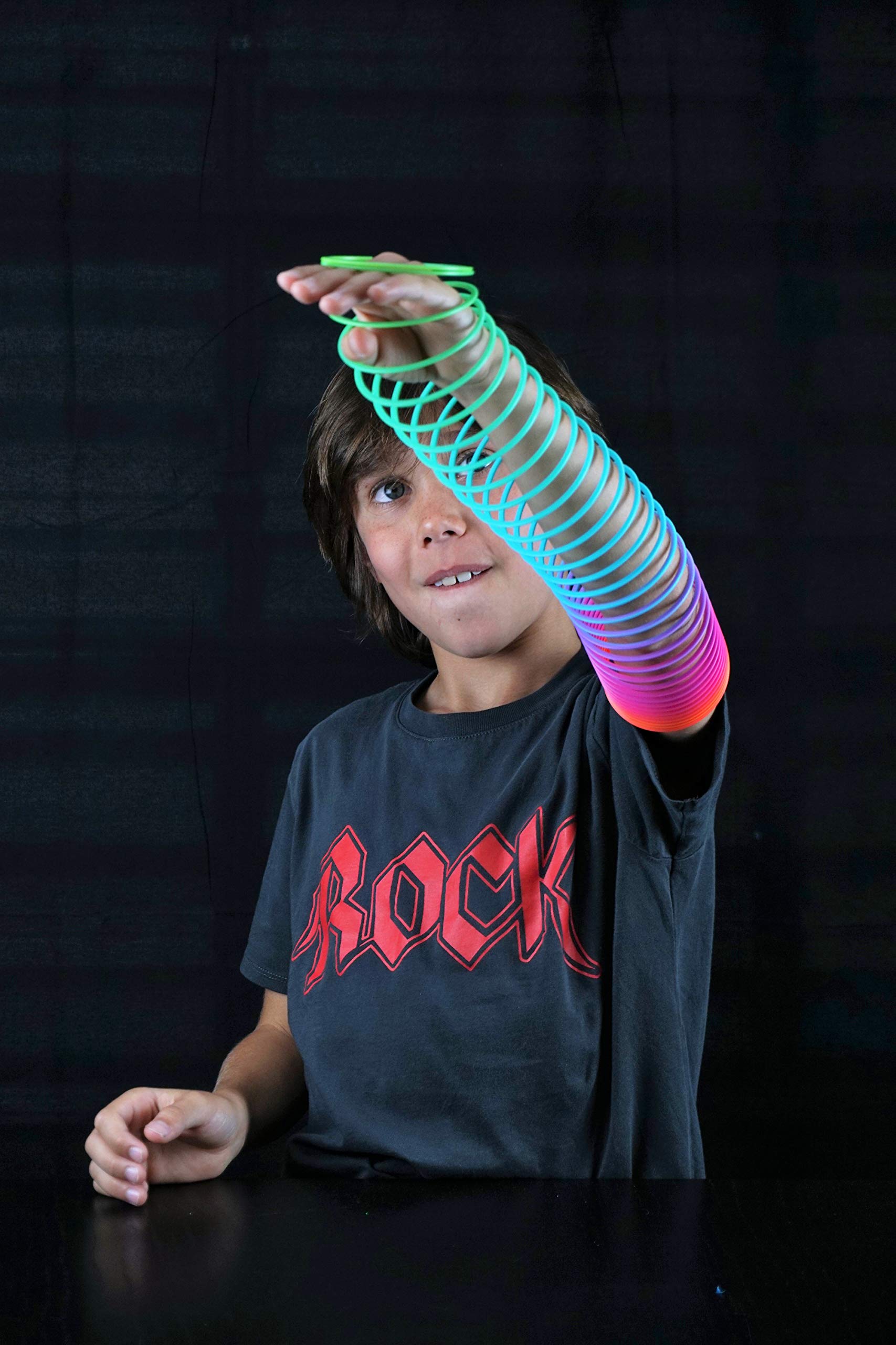 JA-RU spring pack color burst during playful desk or classroom use